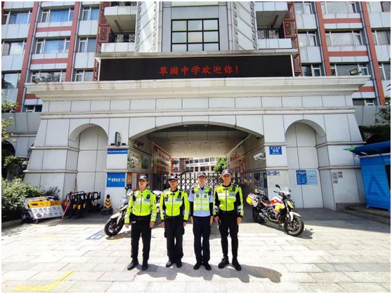 罗湖交警多项措施护航高考学子