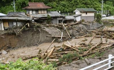 日本7月份暴雨致死人数升至79人
