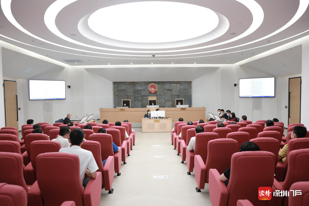 学法是终身事业，深圳行政诉讼案现场来了近40名“大龄学生”