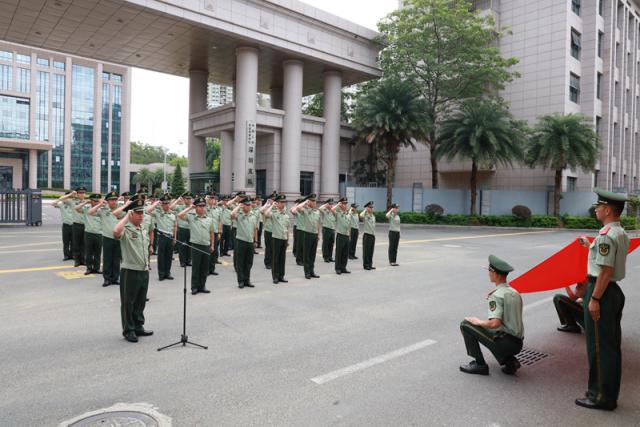 深圳龙岗武警支队图片