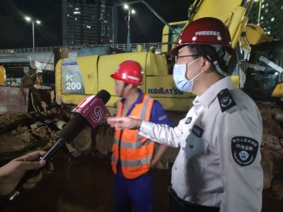 深圳夜查建筑施工噪声污染：15家工地超时施工扰民被查封  