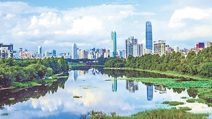 罗湖区在经济快速发展的同时悉心呵护生态