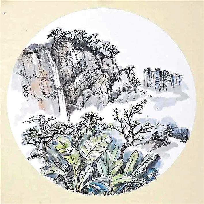 孙丽红创意绘画美术教研工作室作品展开幕