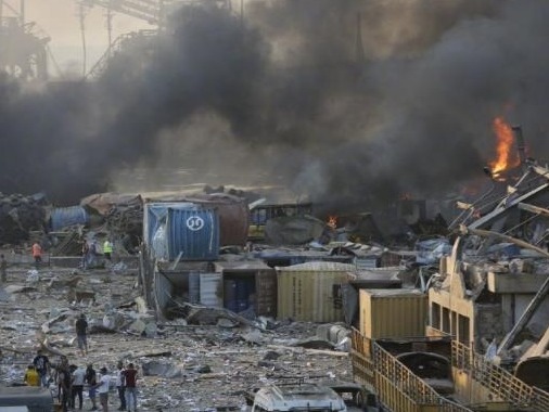 黎巴嫩港口爆炸事件遇难人数升至135人，另有数十人失踪