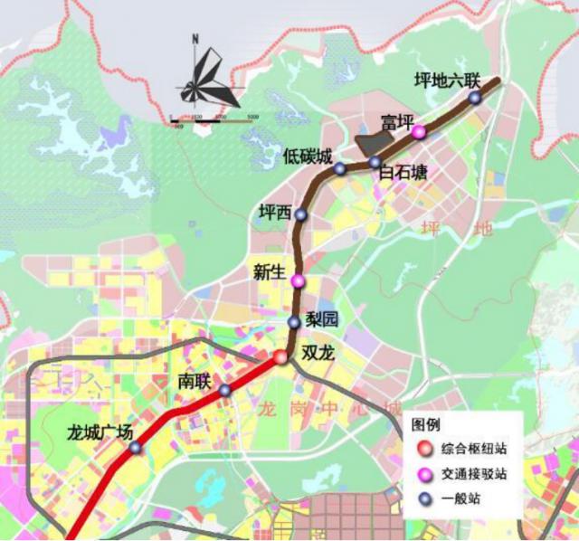 坪地片区将通地铁，地铁3号线四期工程主体围护结构开工
