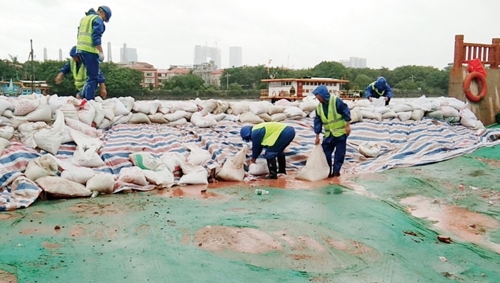 广州番禺区防御台风转移1566人，无人员伤亡和水浸