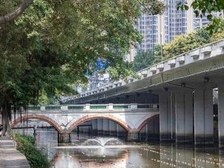 “环岛游”来了！广州沙面岛公交内环线公交试运营