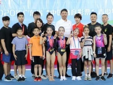 满载而归！广东省青少年体操锦标赛深圳队夺16金