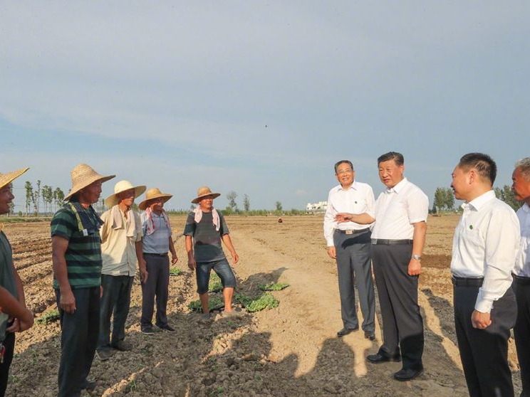 习近平察看淮河，什么事让他感慨？