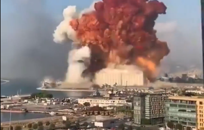 滚动 |  黎巴嫩贝鲁特港口爆炸案已致超100人死亡，一中国公民受轻伤