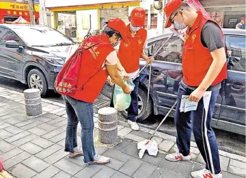 福永“文明使者”志愿服务队深入7个社区带动居民参与文明行动