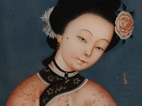 最大通草画《黛玉葬花》亮相广州！