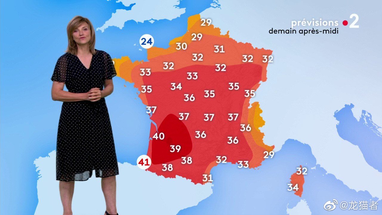 法国遇极端高温多地突破40摄氏度，防范疫情面临新考验