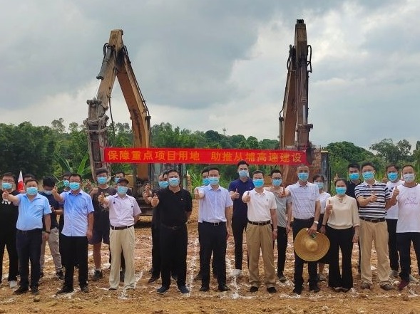 广州从埔高速白云区段开建，涉及2个镇7条村