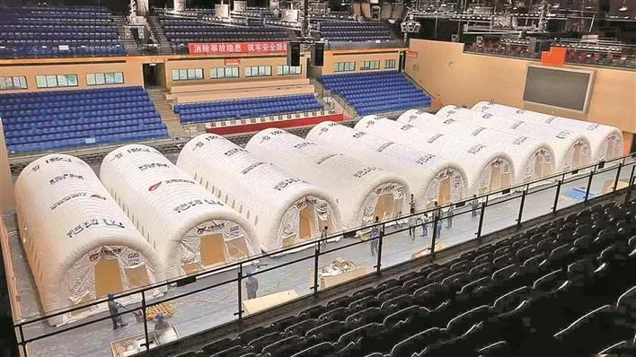 助力抗疫，罗湖体育馆已建成9舱气膜“火眼”实验室