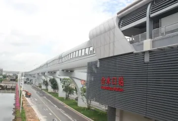 探访地铁6号线 |合水口站：河流与地铁并行 乘车领略光明大美风光