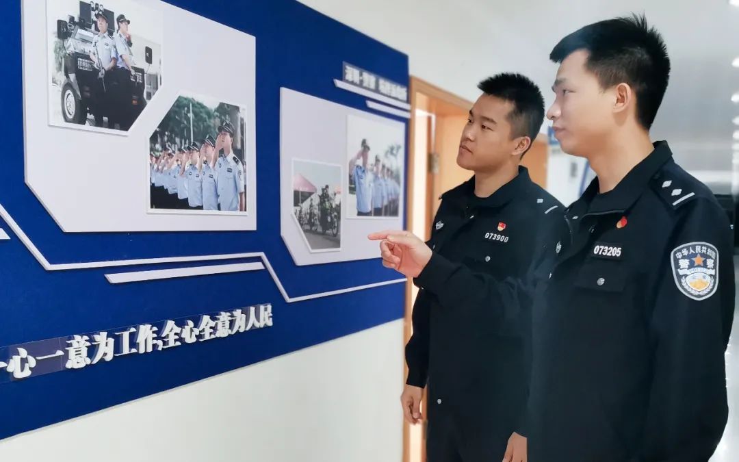 坪山警队开展“双师双选”新警培育“传帮带”活动