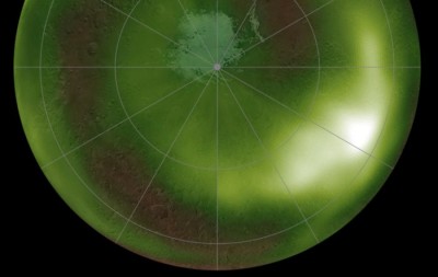NASA航天器观测到火星夜间的紫外线脉冲