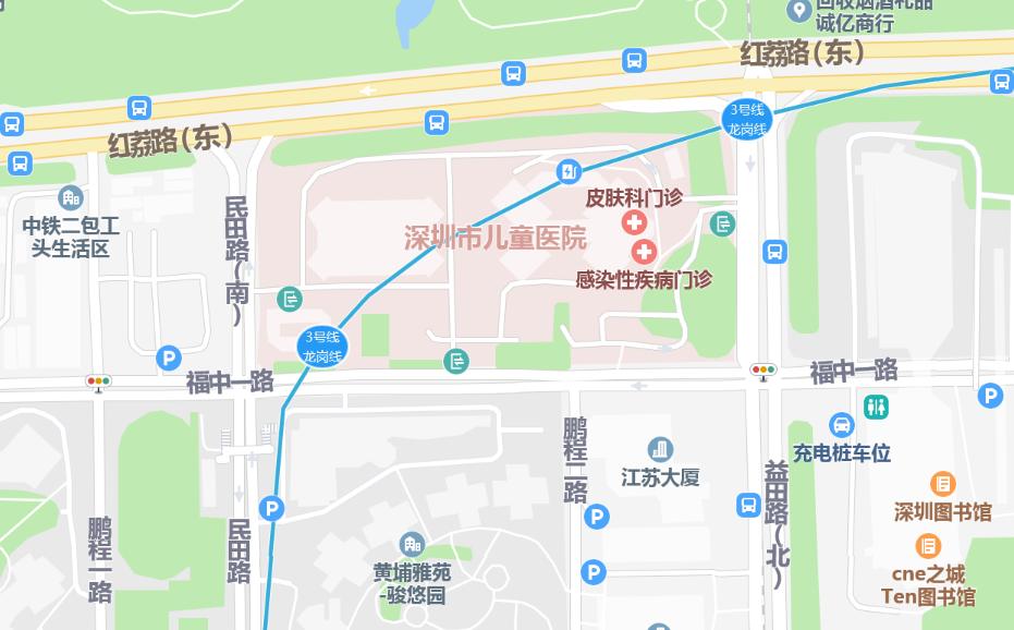 今起儿童医院附近路段交通调整，出租车上客区换了！