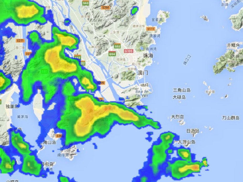 骤雨横扫珠海西部，斗门高栏港地质灾害黄色预警！
