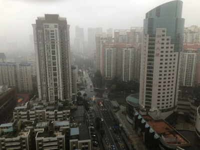深圳今日有大雨到暴雨！最大降雨量在福田香蜜湖                    