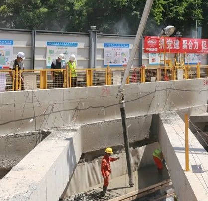 新进展！地铁16号线回龙埔站主体结构实现封顶