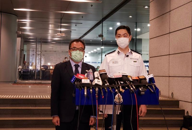 涉违反港区国安法及串谋诈骗，香港警方至今已拘捕10人