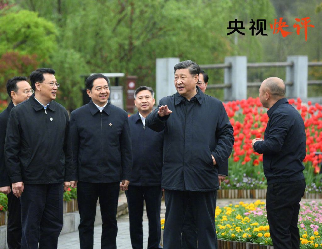 【央视快评】人不负青山 青山定不负人