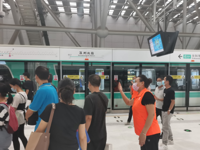 深圳6、10号线开通“首周” 安全运输322.5万人次