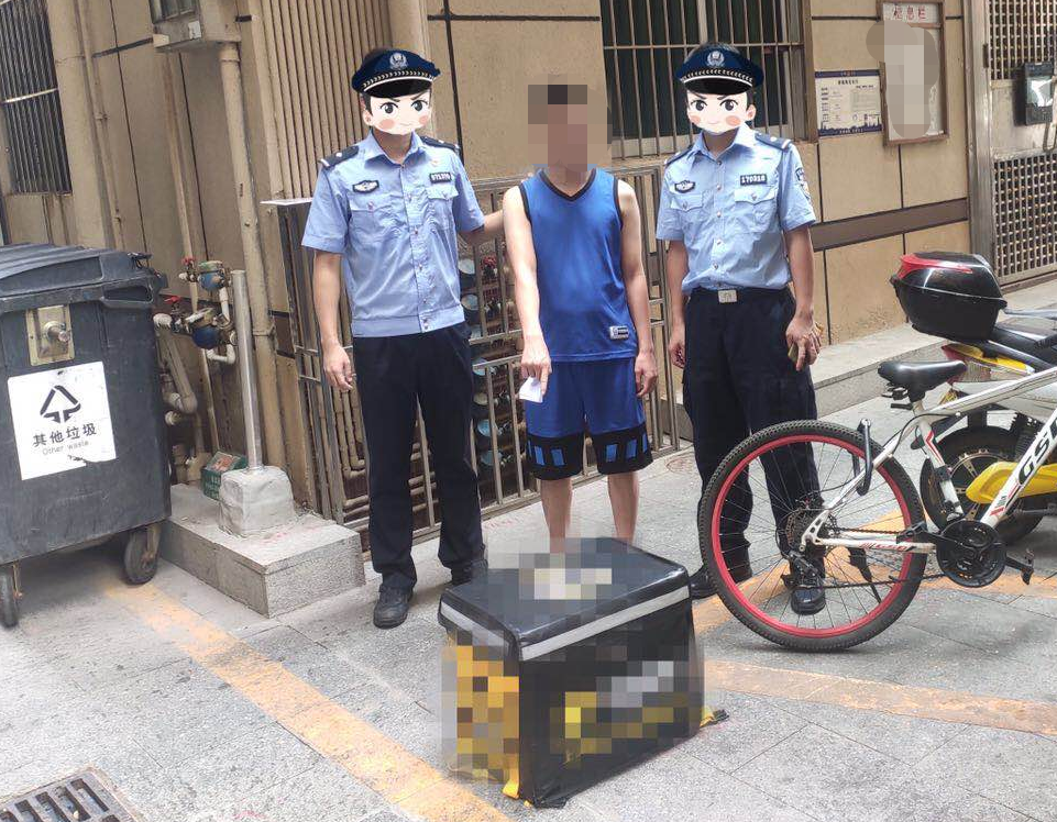 迷惑操作！凌晨三点，他对外卖员的送餐箱下手了
