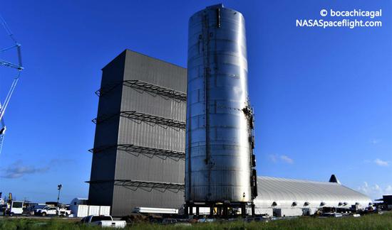 SpaceX“星际飞船”SN6准备就绪 拟第二次短程飞行测试