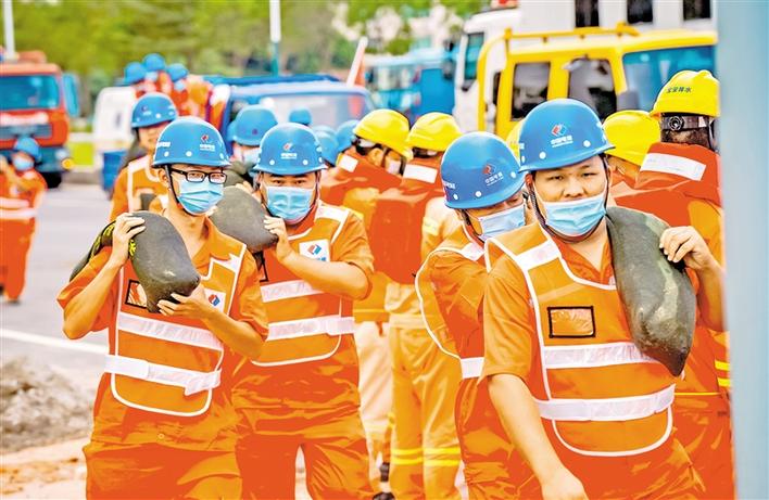 （宝安）宝安区开展现场教学式演练 提高应对台风内涝实战能力