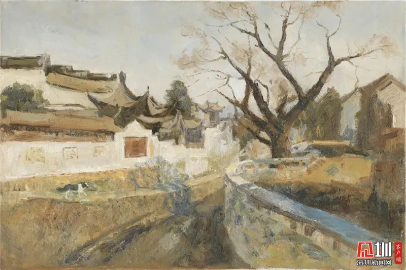 （龙岗）照亮艺术的阳光！特殊青年油画作品展在大芬开幕