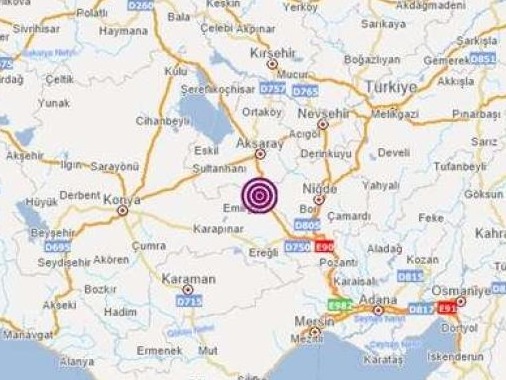 土耳其尼代省发生5.1级地震，震源深度6.97千米