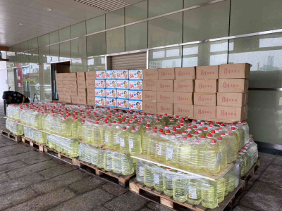 豪气！支持深圳口岸外防输入，招商局港口捐赠14吨消毒液