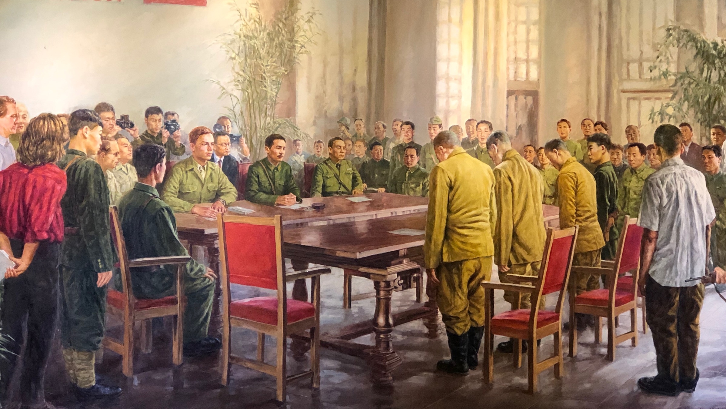 就地集中，上缴武器……原始视频还原广州接受日军投降细节