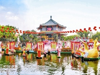“嫦娥奔月”水色惊艳登场！广州番禺水色旅游文化节来了