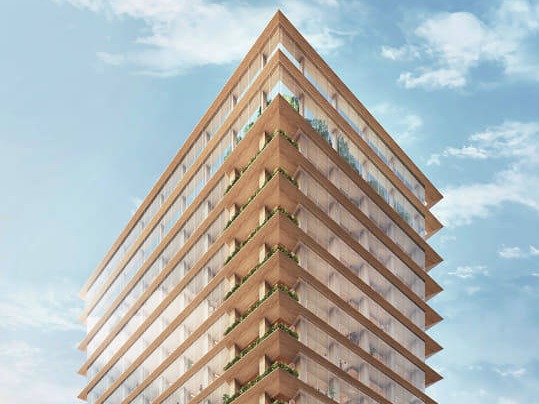 日本房产公司计划打造70米木造办公大楼