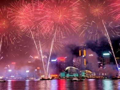 香港特区政府宣布取消十一国庆烟花汇演 