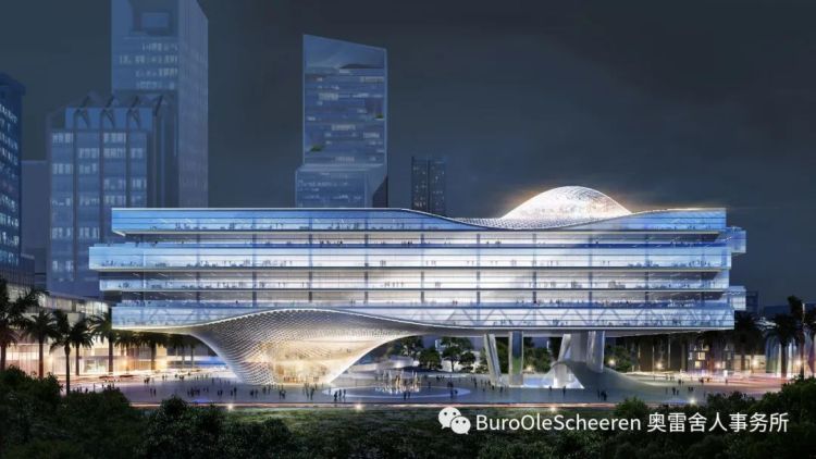 中兴通讯新总部大楼设计方案曝光：“飘浮”于地面的“深圳潮”
