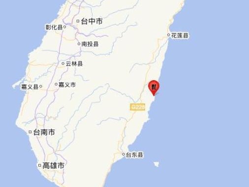 台湾台东发生8次地震，20年来首达里氏规模5.0级以上