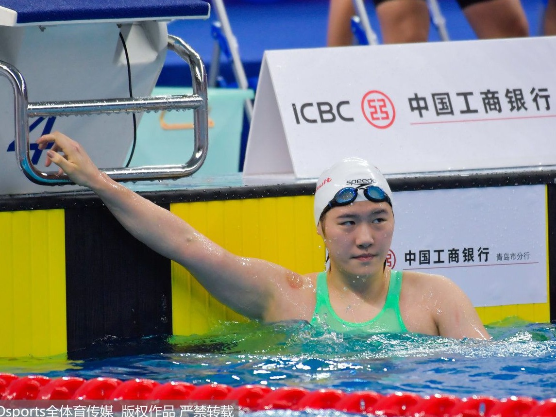叶诗文体测不达标，小组第三却无缘晋级400米混合泳决赛