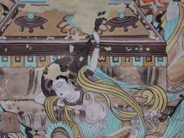 敦煌莫高窟首个整窟复原临摹重现盛唐洞窟风采