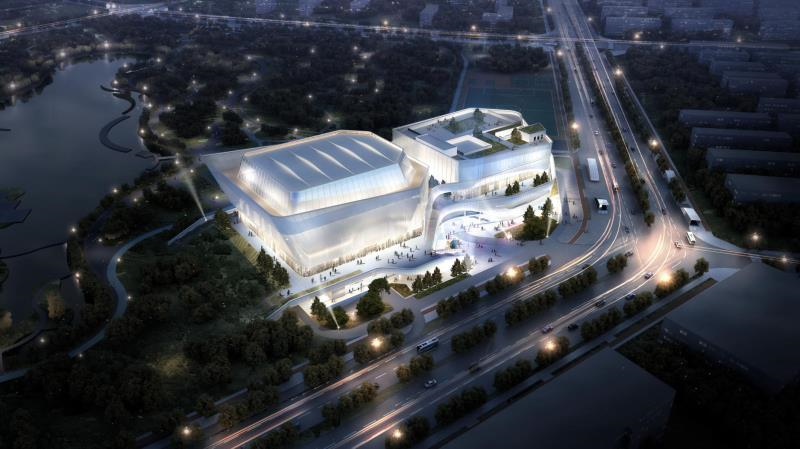 宝龙文体中心开工  将打造一座综合文化体育设施