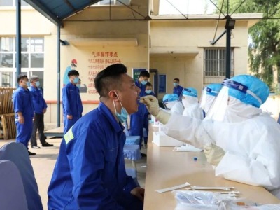 青岛港：组织1.2万名员工核酸检测，结果全部为阴性