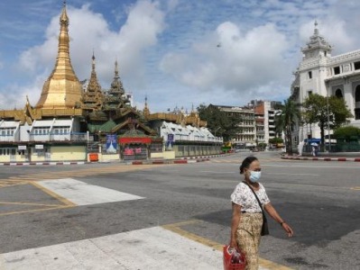 缅甸新冠病例激增，外媒：仰光恢复封锁后形势仍不乐观 
