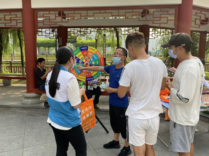识毒拒毒防毒！凤凰街道禁毒宣传不停歇