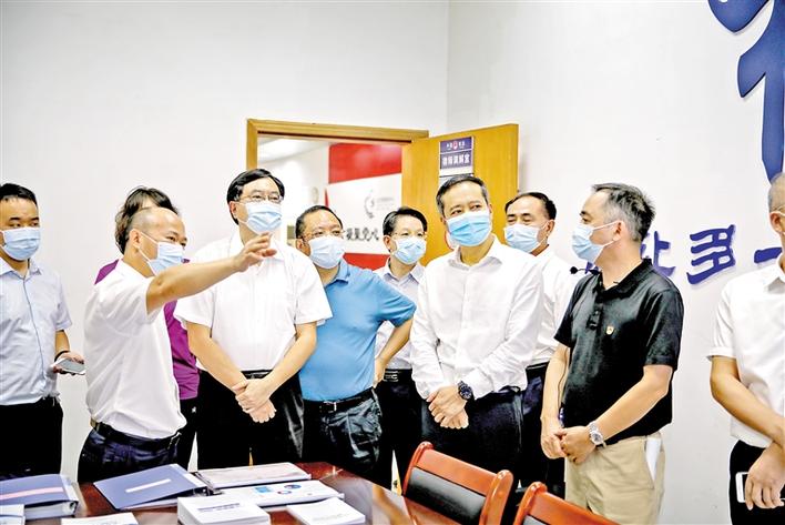 省司法厅厅长陈旭东充分肯定宝安基层司法行政工作