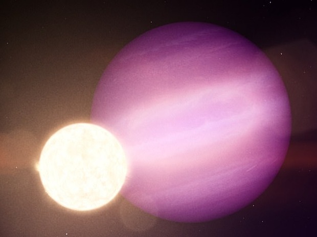 绕白矮星旋转的巨行星首次发现