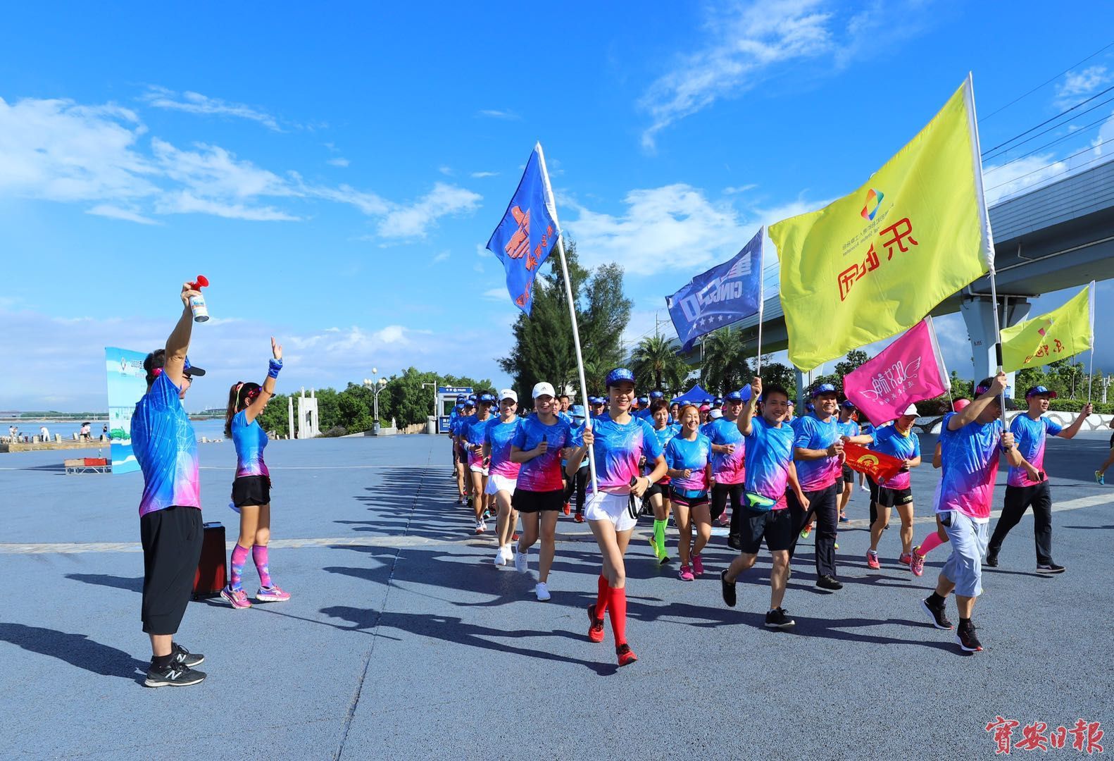 健康、阳光、和谐！西乡举行新阶层人士同心乐跑活动